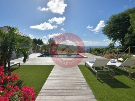 LOCATION VILLA 1 CHAMBRE AVEC PISCINE ET VUE MER A COLOMBIER – SAINT-BARTH