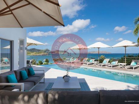 LOCATION VILLA 4 CH AVEC PISCINE ET VUE MER A CAMARUCHE – SAINT-BARTH