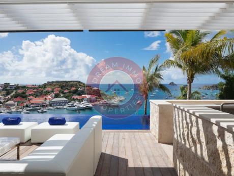 EXCLUSIVE VILLA VUE MER AVEC PISCINE ET SAUNA A GUSTAVIA – SAINT-BARTH