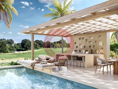 VILLA SIGNATURE SUR LE GOLF DANS UNE SUBLIME RESIDENCE AVEC ACCES HOTEL - ILE MAURICE  