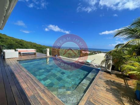 SUBLIME VUE MER & MONTAGNE ! VILLA 4CH DANS LES HAUTEURS DE TAMARIN – ILE MAURICE