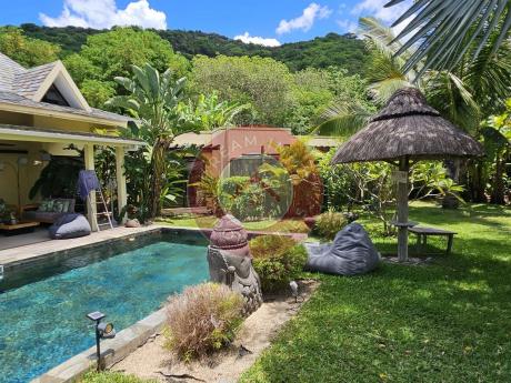 BELLE VILLA 3 CH SUR GRAND TERRAIN DE 1143 M² SUR CAP TROPICAL A RIVIERE NOIRE – ILE MAURICE