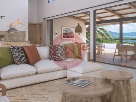 LUXUEUX APPARTEMENTS AVEC VUE MER & MORNE A RIVIERE NOIRE– ILE MAURICE