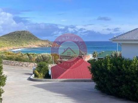 A VENDRE LOT DE 2 VILLAS VUE MER A 30 M DE LA MER A TOINY – SAINT BARTHELEMY