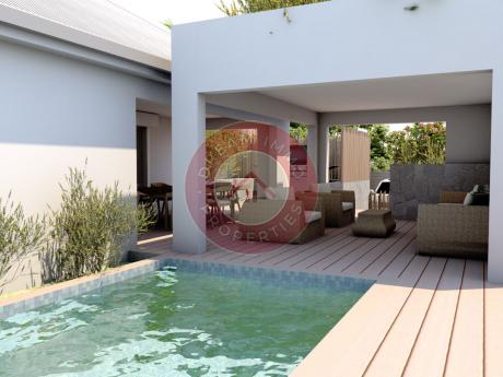 2 SUPERBES VILLAS RELIEES ENTRE ELLES A VENDRE AVEC VUE MER A TOINY – SAINT BARTHELEMY