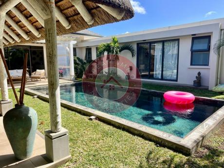 BELLE VILLA MEUBLEE AVEC PISCINE PRIVEE PROCHE PLAGE DE GRAND BAIE – ILE MAURICE