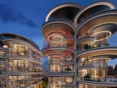 THE RINGS – LUXUEUX SKY MANSION DE 6 CHAMBRES AVEC VUES SUR DUBAI WATER CANAL & BURJ KHALIFA