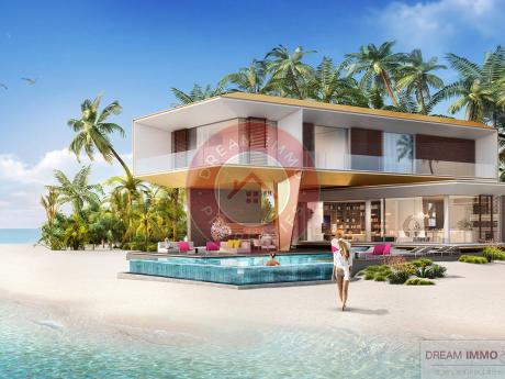 GERMANY BEACH VILLAS – SUBLIMES VILLAS DE 5 CH – THE WORLD ISLAND - DUBAI 