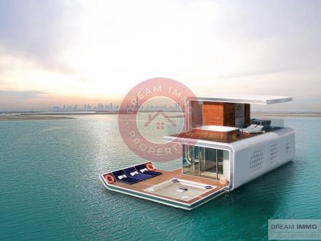 THE SEAHORSE VILLAS - VILLAS FLOTTANTES SUR LA MER - THE WORLD ISLANDS - DUBAÏ