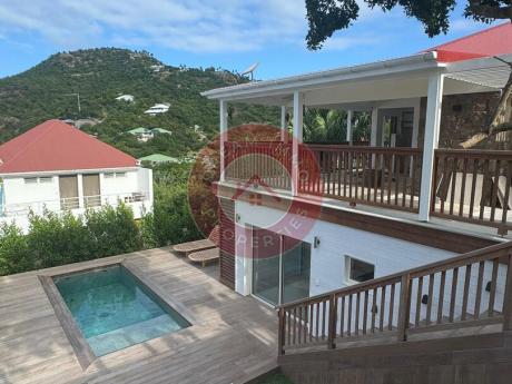 2 APPARTEMENTS ET STUDIO POSSIBLE DANS TOP SECTEUR EDEN ROCK A ST JEAN – SAINT BARTHELEMY