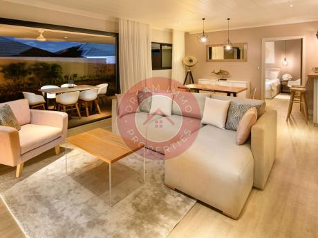 SUPERBE DUPLEX DE 2 CH DANS UNE BELLE RESIDENCE A CAP MALHEUREUX - ILE MAURICE