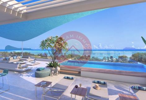 SOMPTUEUX PENTHOUSES DE 414 M² VUE MER PANORAMIQUE & ACCES HOTEL 5* A GRAND-GAUBE 