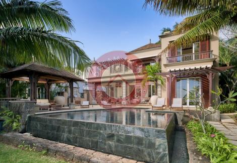 SUBLIME & LUXUEUSE GOLF VILLA OFFRANT UNE VUE MER A VALRICHE BEL OMBRE, ILE MAURICE