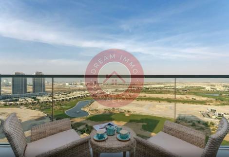 SUPERBE APPARTEMENT 2CH CONSTRUIT VUE GOLF DANS UNE RESIDENCE HOTELIERE – RADISSON DAMAC HILLS - DUBAI