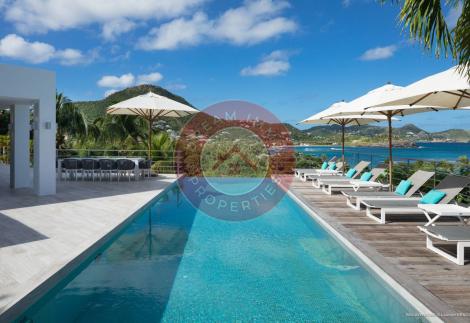 LOCATION VILLA 2 CH AVEC PISCINE ET VUE MER A CAMARUCHE – SAINT-BARTH