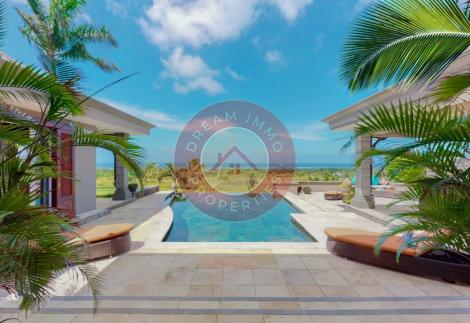 SUBLIME GOLF VILLA VUE MER DE PLAIN-PIED A VALRICHE - ILE MAURICE