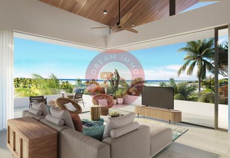 LUXUEUX PENTHOUSES AVEC ACCES PLAGE ET SERVICES HÔTELIERS A FLIC EN FLAC – ILE MAURICE 