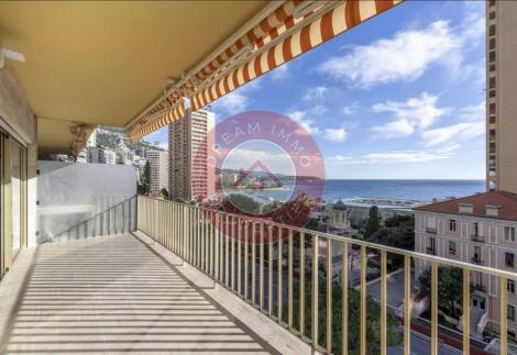 VUE MER IMPRENABLE ! APPARTEMENT 2 CH MODERNE DANS UNE BELLE RÉSIDENCE À MONACO