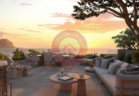 VUE MER PANORAMIQUE ! SPACIEUX PENTHOUSE AVEC ROOFTOP PRIVE A TAMARIN – ILE MAURICE