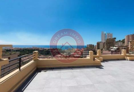 PENTHOUSE DUPLEX D'EXCEPTION AVEC VUE MER AU PALAIS DU PRINTEMPS - JARDIN EXOTIQUE - MONACO