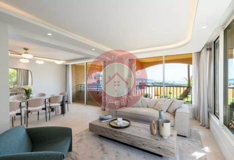 LUXUEUX APPARTEMENT MODERNE ET CONTEMPORAIN VUE MER À FONTVIEILLE - MONACO