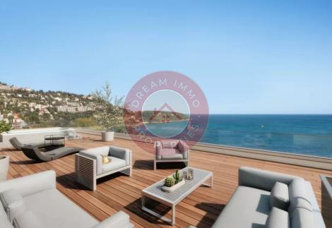 PENTHOUSE NEUF OFFRANT UNE VUE IMPRENABLE SUR LA MER & CAP MARTIN - FRANCE