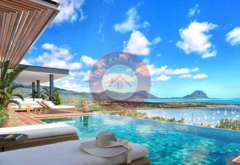 SPLENDIDES VILLAS ULTRA LUXUEUSES AVEC VUE MER & MORNE - RIVIERE NOIRE