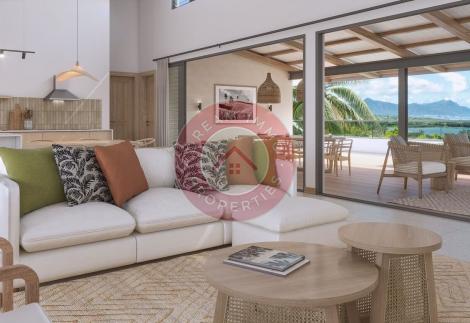 LUXUEUX APPARTEMENTS AVEC VUE MER & MORNE A RIVIERE NOIRE– ILE MAURICE