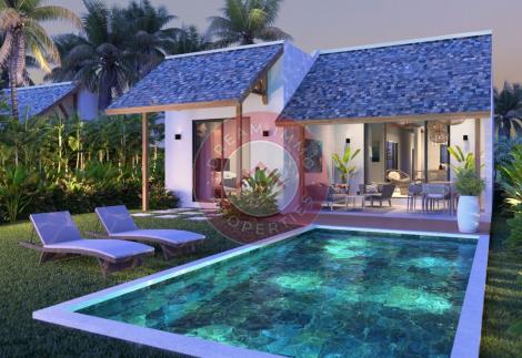 BEAU PROJET DE VILLAS 3 CHAMBRES PIEDS DANS L’EAU & VUE MER A RIAMBEL - ILE MAURICE