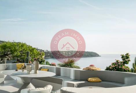 LUXUEUSE VILLA CONTEMPORAINE VUE MER A LOUER A ROQUEBRUNE-CAP-MARTIN - FRANCE