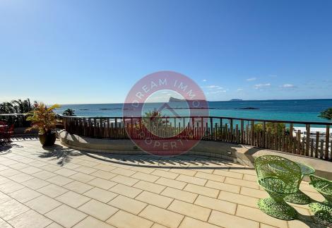 LOCATION PENTHOUSE MEUBLE PIEDS DANS L'EAU & VUE MER A CAP MALHEUREUX – ILE MAURICE