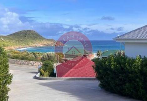 A VENDRE LOT DE 2 VILLAS VUE MER A 30 M DE LA MER A TOINY – SAINT BARTHELEMY