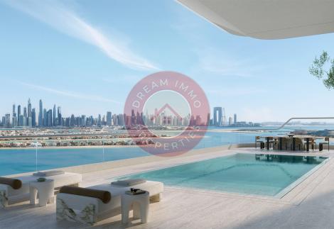 ORLA DORCHESTER – APPARTEMENT 4CH AVEC VUE MER & PIEDS DANS L'EAU – PALM JUMEIRAH – DUBAI