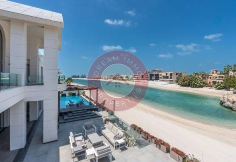 SIGNATURE VILLAS – LOCATION VILLA 6CH PIEDS DANS L’EAU SUR LA PALM JUMEIRAH – DUBAI