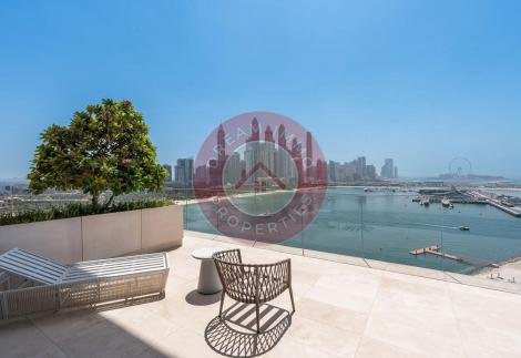 EINE PALME RESIDENCE - LUXURIÖSE LAGE MEERBLICKWOHNUNG MIT 4 SZIMMERN AM MEERESRAND VON PALM JUMEIRAH - DUBAI