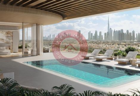 THE RINGS – LUXUEUX SKY MANSION DE 5 CHAMBRES AVEC VUES SUR DUBAI WATER CANAL & BURJ KHALIFA