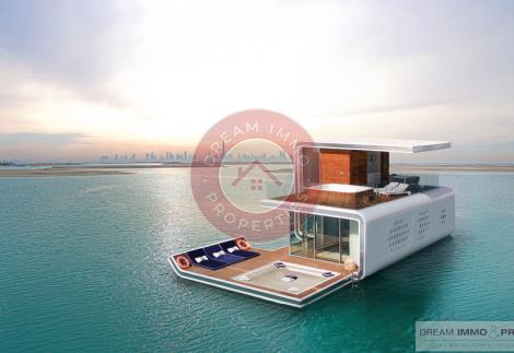 THE SEAHORSE VILLAS - VILLAS FLOTTANTES SUR LA MER - THE WORLD ISLANDS - DUBAÏ