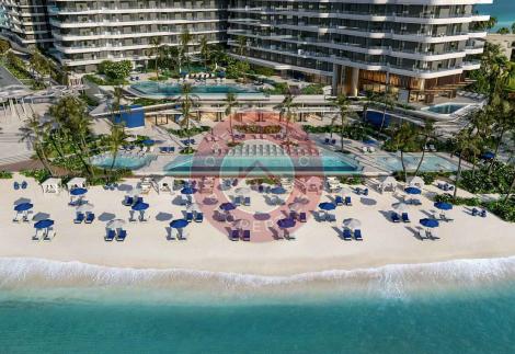 NIKKI BEACH RESIDENCES – SKY VILLA 5CH EN BORD DE MER SUR MARJAN ISLAND A RAS AL KHAIMAH