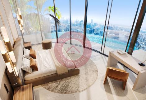 TRUSSARDI RESIDENCES – APPARTEMENT 2 CHAMBRES AVEC PISCINE PRIVEE – AL FURJAN – DUBAI