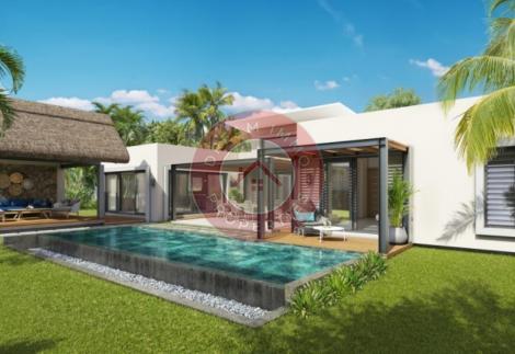 LUXUEUSES VILLAS DE 4 CHAMBRES A TROU AUX BICHES – ILE MAURICE