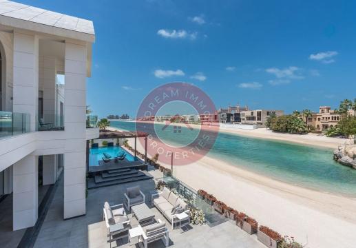 SIGNATURE VILLAS – 6-BEDROOM WATERFRONT VILLA FOR RENT ON PALM JUMEIRAH – DUBAI